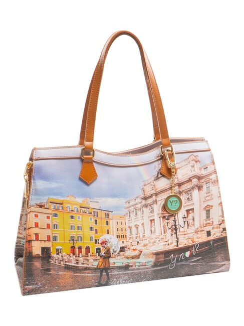 YESBAG Torba na ramię tęczowy Rzym - Torby damskie