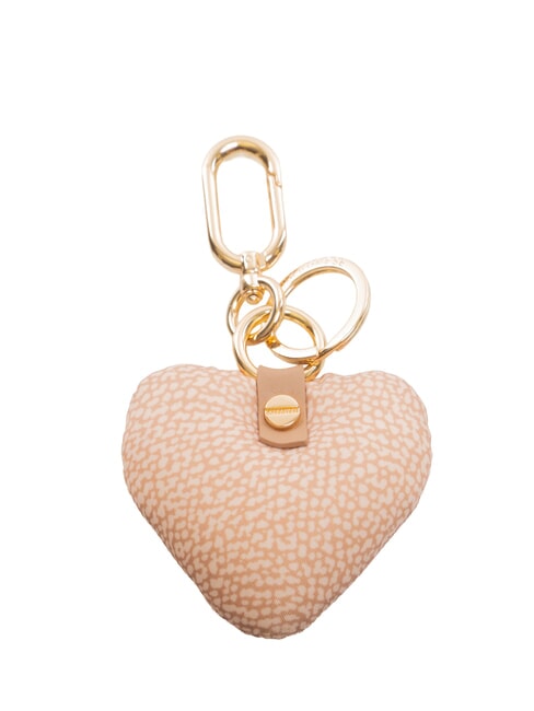 KEYRING Cuore Brelok z zawieszką fiołkowor&oacute;żowy - Brelok