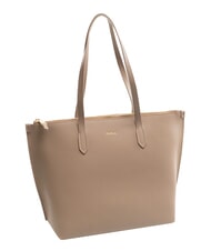 FURLA CLASSIC Sk&oacute;rzany shopper kolor ciemnoszary - Torby damskie - 2