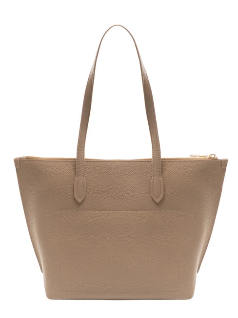 CLASSIC Sk&oacute;rzany shopper kolor ciemnoszary - Torby damskie