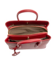 FURLA TESSA Torba sk&oacute;rzana z nadrukiem Andromedy lakier - Torby damskie - 5
