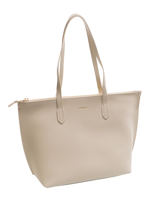 CLASSIC Sk&oacute;rzany shopper perła - Torby damskie