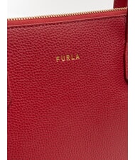 FURLA CLASSIC Sk&oacute;rzany shopper lakier - Torby damskie - 4