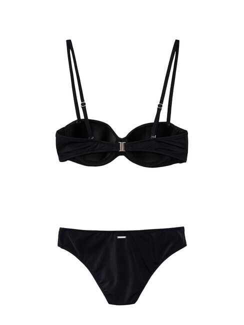 MADEIRA Dwuczęściowe bikini czarny - Stroje kąpielowe damskie