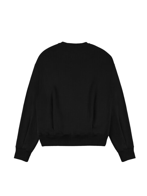STUNNING Bluza z okrągłym dekoltem i zakładkami czarny - Bluzy damskie