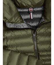 COLMAR DELUXE Kr&oacute;tka kurtka puchowa z wysokim kołnierzem ciemne błoto-ciemna stal - Kurtki puchowe damskie - 3
