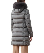 COLMAR DELUXE Długa kurtka puchowa z kapturem - Kurtki puchowe damskie