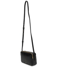 CALVIN KLEIN EMBOSSED LOGO Mała torba na ramię czarny/prażony kokos - Torby damskie - 3