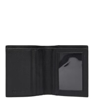 CALVIN KLEIN FOIL EMBOSS  Pionowy portfel sk&oacute;rzany na czarno - Portfele męskie - 2