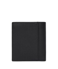 CALVIN KLEIN FOIL EMBOSS  Pionowy portfel sk&oacute;rzany na czarno - Portfele męskie - 3