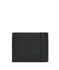 CALVIN KLEIN FOIL EMBOSS  Portfel sk&oacute;rzany na czarno - Portfele męskie - 3