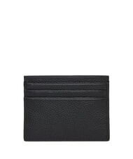 CALVIN KLEIN FOIL EMBOSS  Płaski sk&oacute;rzany uchwyt na karty na czarno - Portfele męskie - 2