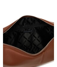 ARMANI EXCHANGE LIZ PEBBLE Średniej wielkości torba typu hobo na ramię skorupa kokosa - Torby damskie - 4