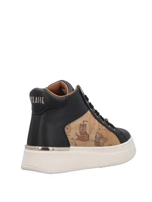 GEO Wysokie trampki czarny/gebei - Buty damskie