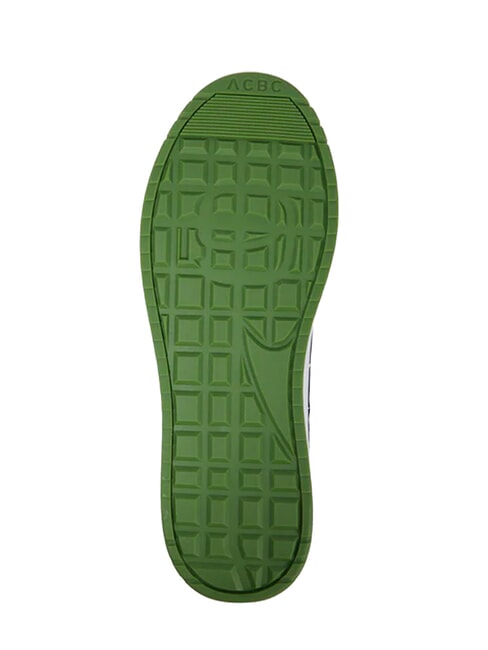 URBAN  Adidasy czarno/biało/zielono - Buty męskie