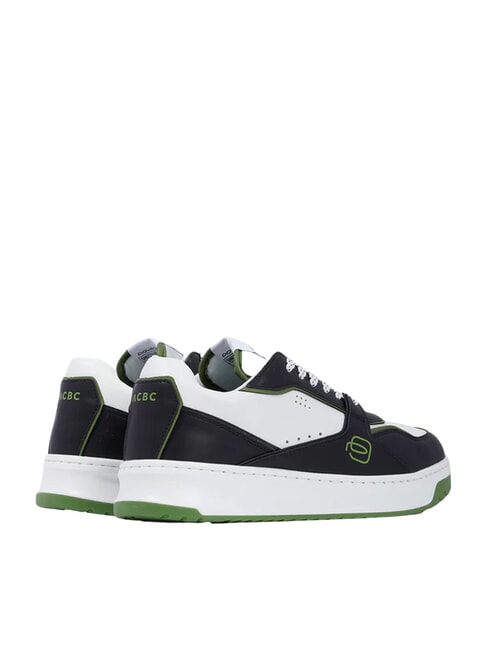 URBAN  Adidasy czarno/biało/zielono - Buty męskie