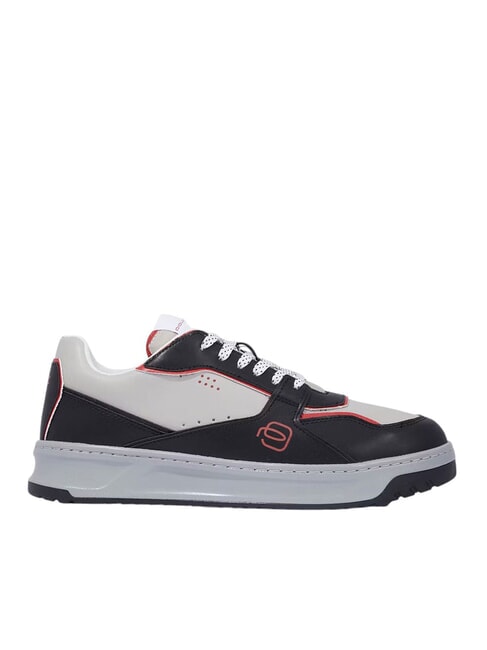 URBAN  Adidasy czarny/szary/czerwony - Buty męskie