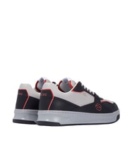 PIQUADRO URBAN  Adidasy czarny/szary/czerwony - Buty męskie - 4