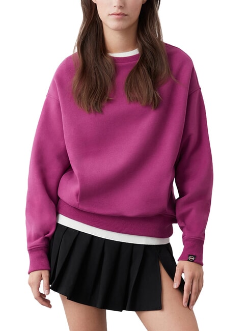 STUNNING Bluza z okrągłym dekoltem i zakładkami gwiazda popu - Bluzy damskie