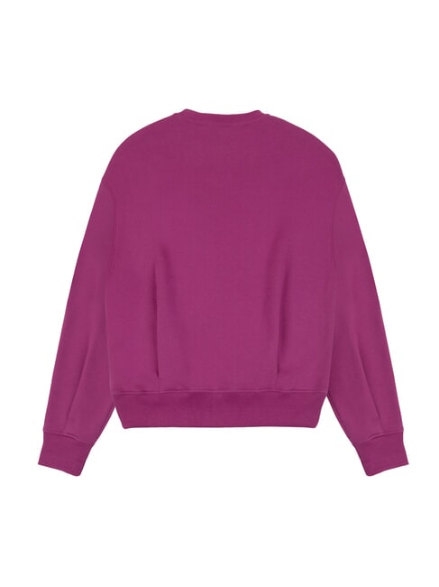 STUNNING Bluza z okrągłym dekoltem i zakładkami gwiazda popu - Bluzy damskie