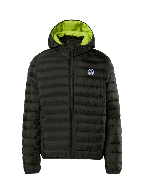 SKYE HOODIE Kurtka puchowa z kapturem leśna zieleń - Kurtki puchowe męskie