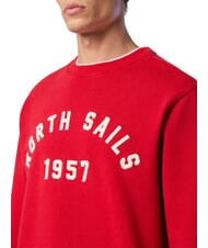 NORTH SAILS GRAPHIC Bluza bawełniana czerwony - Bluzy męskie - 3