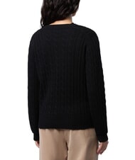 NORTH SAILS N/S Sweter z dekoltem w serek czarny - Koszulki damskie - 2