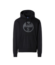 NORTH SAILS GRAPHIC Bluza z kapturem bawełniana czarny - Bluzy męskie - 4