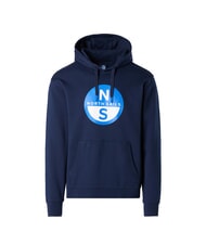 NORTH SAILS GRAPHIC Bluza z kapturem bawełniana granatowy - Bluzy męskie - 4