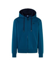 NORTH SAILS LOGO Bluza z kapturem zapinana na suwak woda zielona - Bluzy męskie - 4