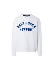 NORTH SAILS NEWPORT Bluza bawełniana biały - Bluzy męskie - 4
