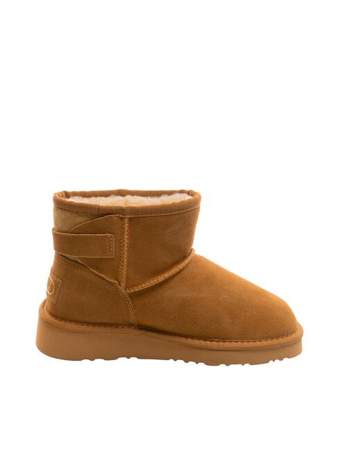 GEO PADDED Botki NATURALNY - Buty damskie