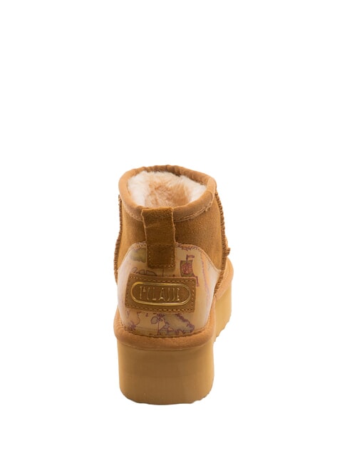 GEO PADDED HALF Botki NATURALNY - Buty damskie
