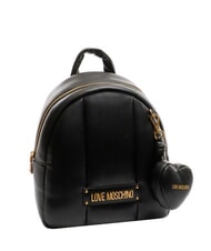 LOVE MOSCHINO PUFFY LOGO Plecak z saszetką w kształcie serca - Torby damskie