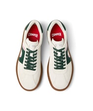 CAMPER PELOTAS SOLLER Wielokolorowe sk&oacute;rzane trampki biały naturalny - Buty damskie - 3