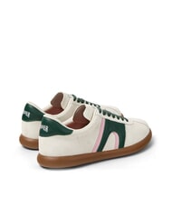 CAMPER PELOTAS SOLLER Wielokolorowe sk&oacute;rzane trampki biały naturalny - Buty damskie - 4