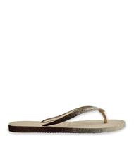 HAVAIANAS SLIM SPARKLE Klapki PIASEK/SZARY - Buty damskie - 3