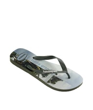 HAVAIANAS TOP SURFER Klapki oliwkowo-zielony - Buty męskie - 3