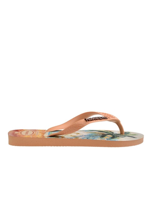 TOP TROPICALIA Klapki brzoskwinia - Buty damskie