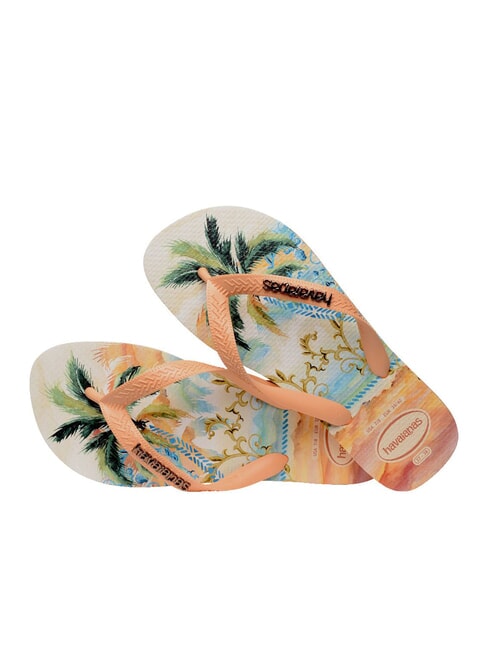 TOP TROPICALIA Klapki brzoskwinia - Buty damskie