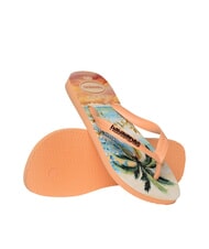 HAVAIANAS TOP TROPICALIA Klapki brzoskwinia - Buty damskie - 7