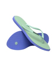 HAVAIANAS SLIM POINT Klapki niebieski prowansalski - Buty damskie - 4