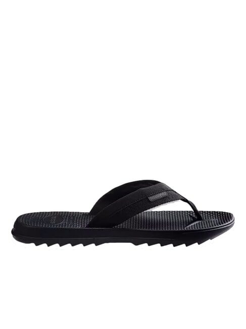 TRACK PLUS Klapki CZARNY - Buty męskie
