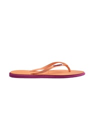 HAVAIANAS SLIM POINT Klapki guma r&oacute;żana - Buty damskie - 2