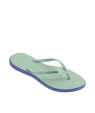 HAVAIANAS SLIM POINT Klapki niebieski prowansalski - Buty damskie - 3