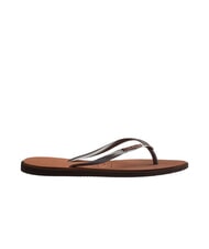 HAVAIANAS SLIM POINT Klapki ciemny brat - Buty damskie - 2
