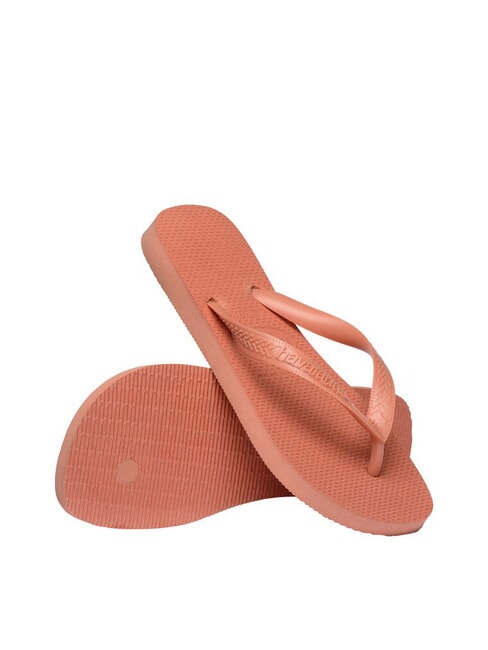 TOP SENSES Klapki r&oacute;żowa glinka - Buty damskie