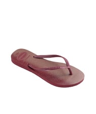 HAVAIANAS SLIM GLOSS Klapki amarant - Buty damskie - 3