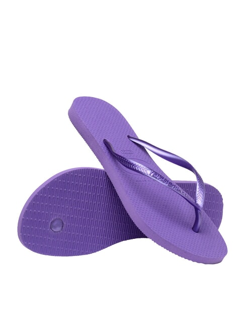 SLIM Klapki ciemnofioletowy - Buty damskie
