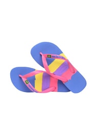 HAVAIANAS BRASIL TECH Klapki  niebieski prowansalski - Buty uniseks - 4